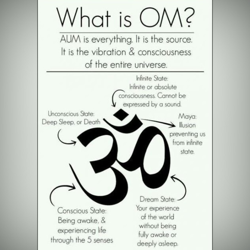 Silver OM Namaste buddist buddah eastern anklet/bracelet *NEW* #001